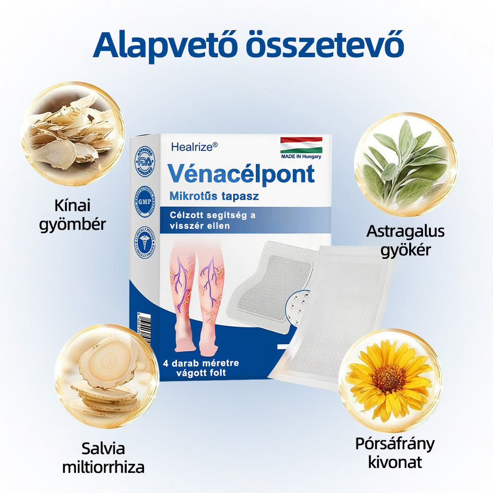 🌲Healrize® Vénacélpont mikrotűs tapasz⚡Azonnali enyhülés hosszú távú eredmények🇭🇺