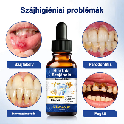 🎁🎁HEATWOLF® BeeTakt Szájápoló Regeneráló Oldat 🦷Fejlett bioaktív formula a szájüreg átfogó regeneráló támogatására