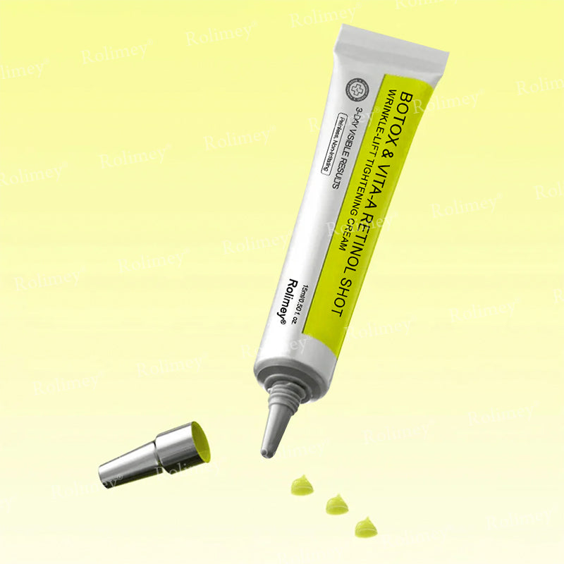 💫🪄🌟Magyarországon készült, közvetlenül Magyarországról szállítjuk 💫Rolimey® Botox és Retinol Szérum – Emeli és feszesíti a bőrt, csökkenti a ráncokat – Az akció utolsó napja, 70% KEDVEZMÉNY az egész üzletben