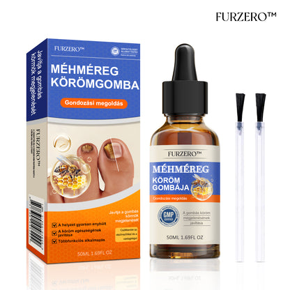 🐝Furzero™ Méhméreg Körömgomba Kezelőoldat: Teljes megoldás a körömgomba problémájára🌟👣👣（Az utánvétes fizetést）
