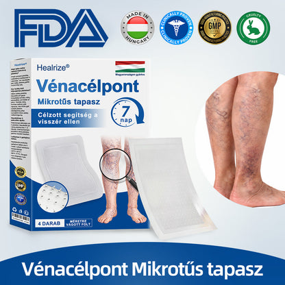 🌲Healrize® Vénacélpont mikrotűs tapasz⚡Azonnali enyhülés hosszú távú eredmények🇭🇺