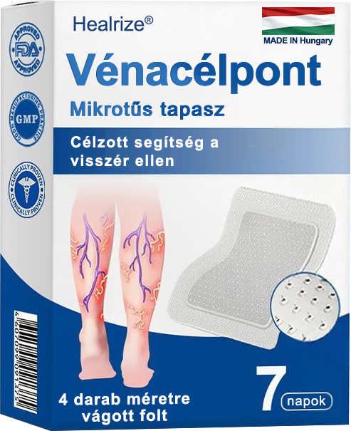 🌲Healrize® Vénacélpont mikrotűs tapasz⚡Azonnali enyhülés hosszú távú eredmények🇭🇺