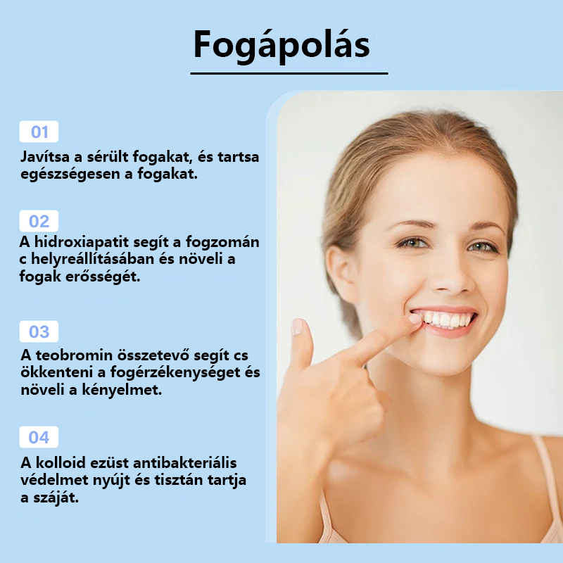 🦷 Korlátozott ideig érvényes ajánlat【🎁📿Ingyenes rózsaszín nyaklánc🎁】— Napi szájápolási készlet (négy darabos)